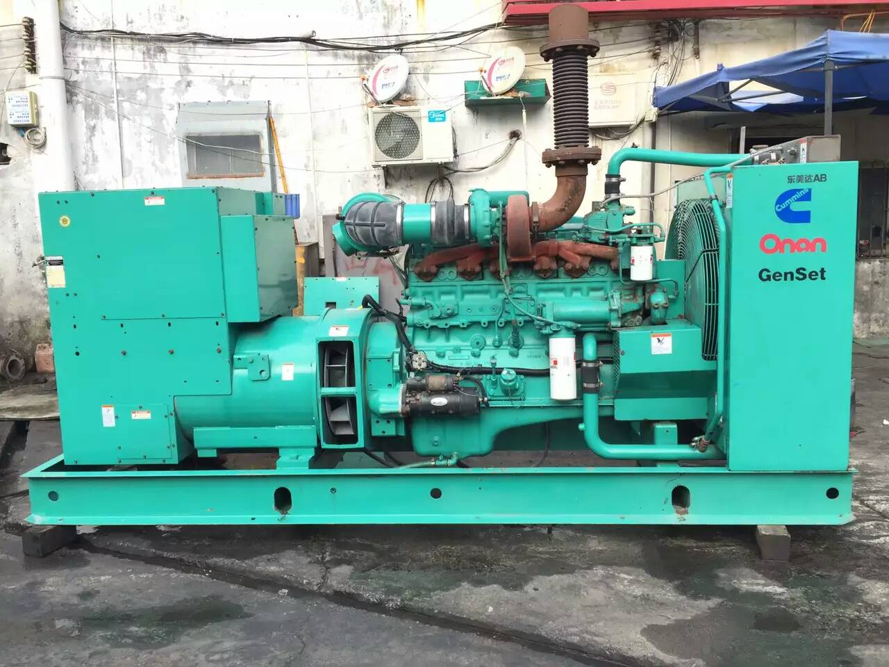 桂平租赁发电机-柴油发电机不正常冒烟的原因